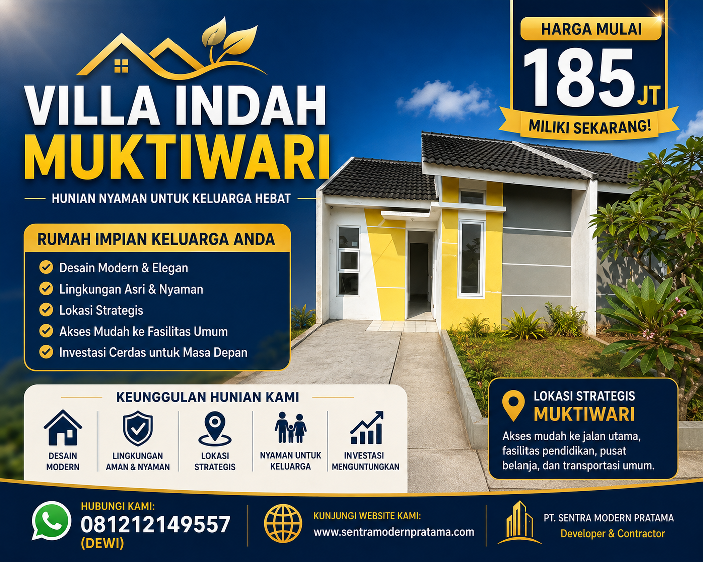 Villa Indah Muktiwari Blok A - B